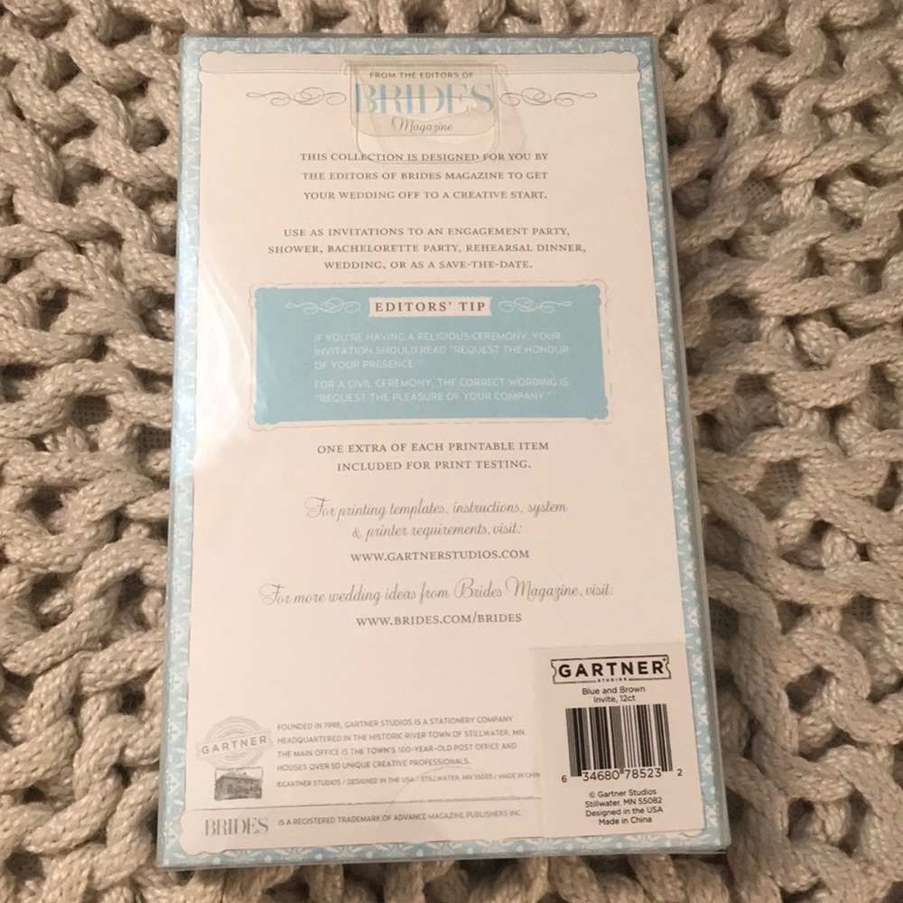 🏷🛍Printable Invitation Kit 12 count - Picture 2 of 2